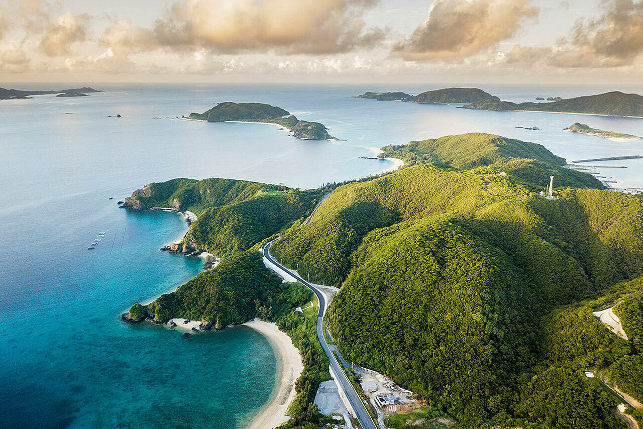Japan Okinawa Kerama Island Hero