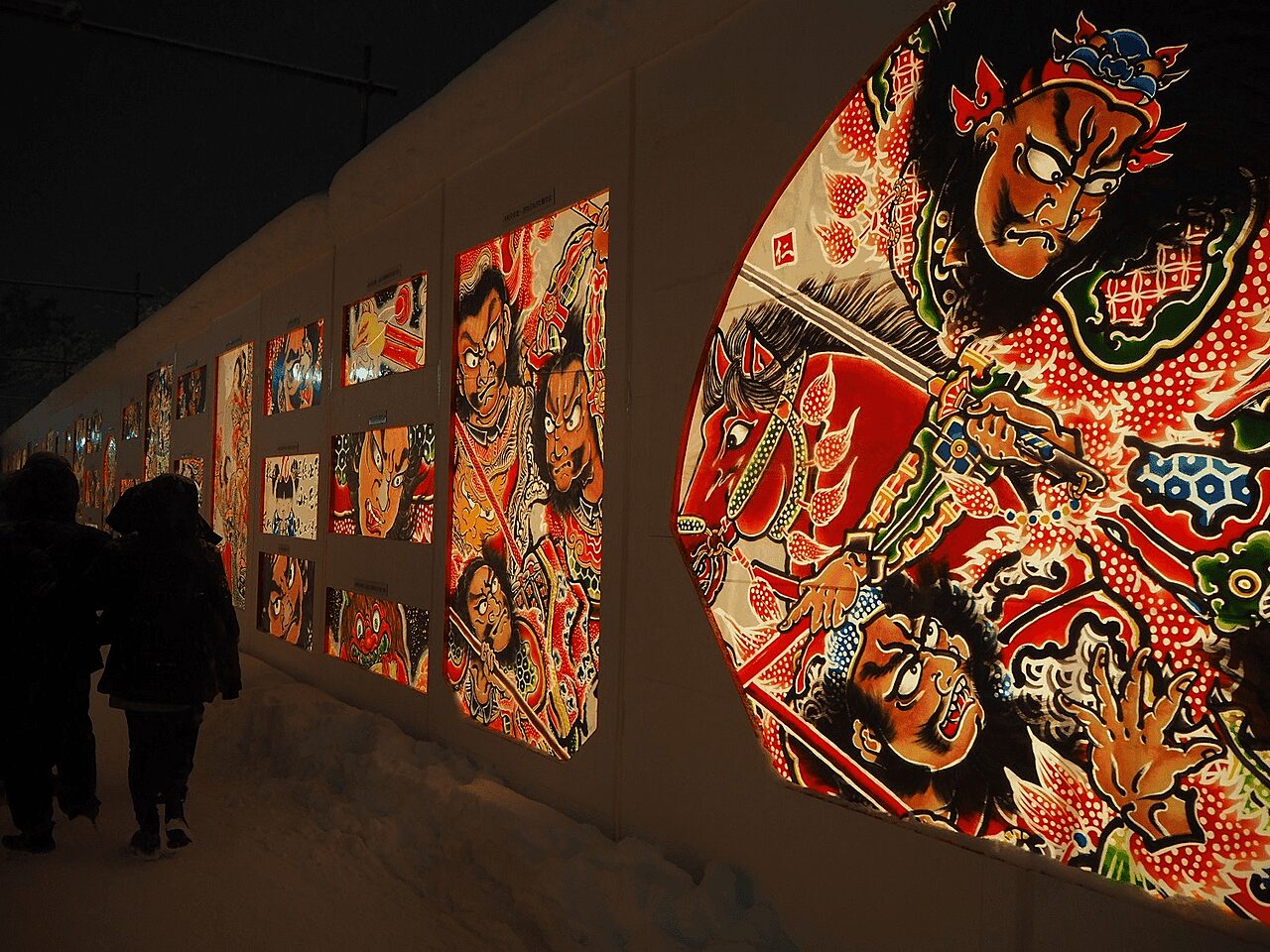 Hirosaki Castle Snow Lantern Festival