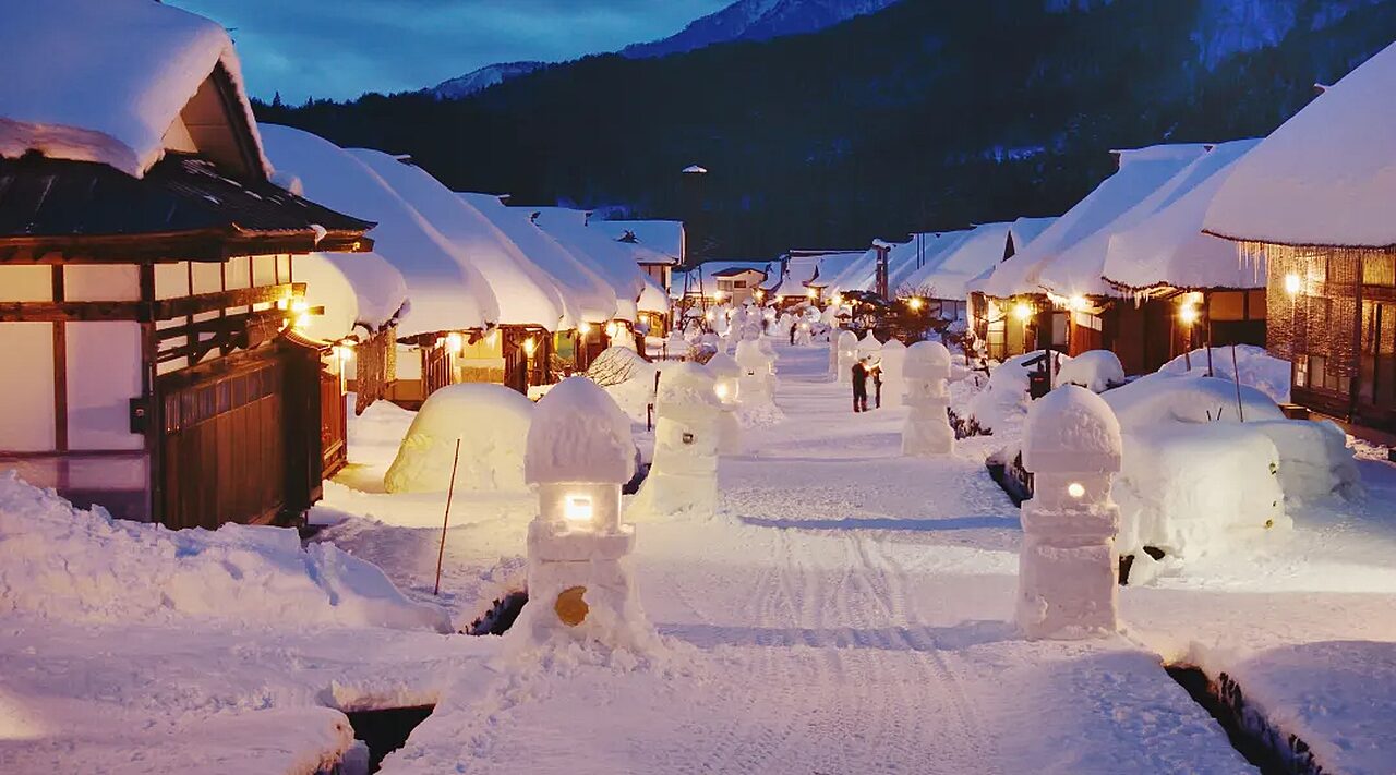 Ouchi juku Snow Festival