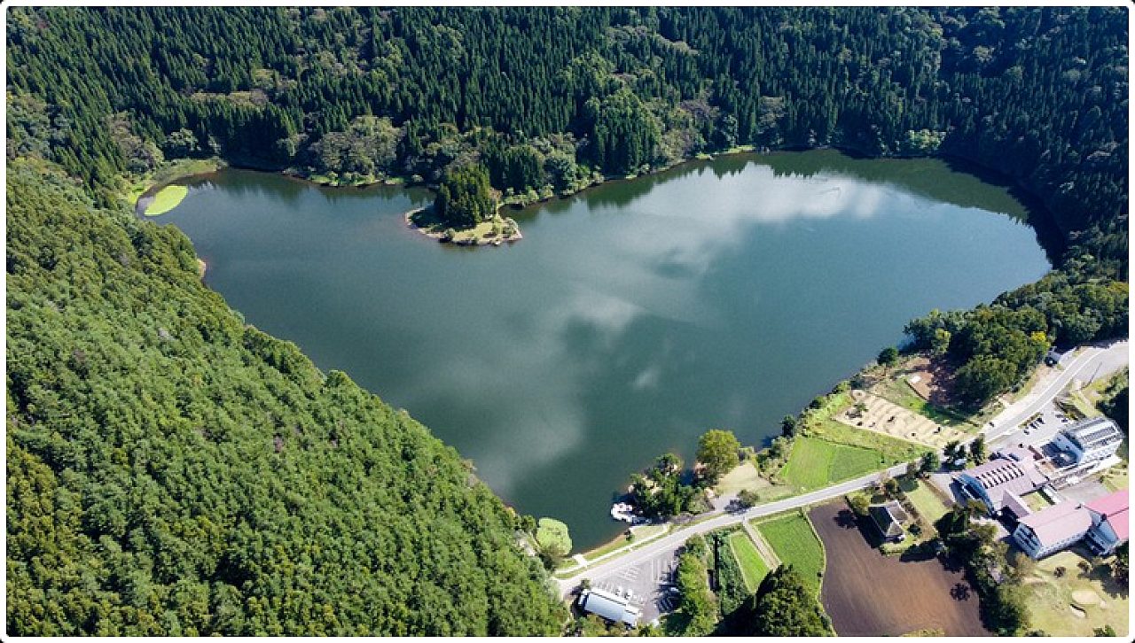 Fall In Love With This Heart Shaped Lake
