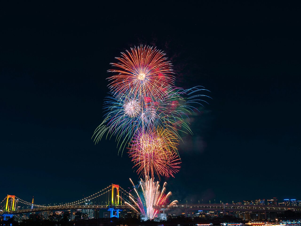 Japanese fireworks Mos Design