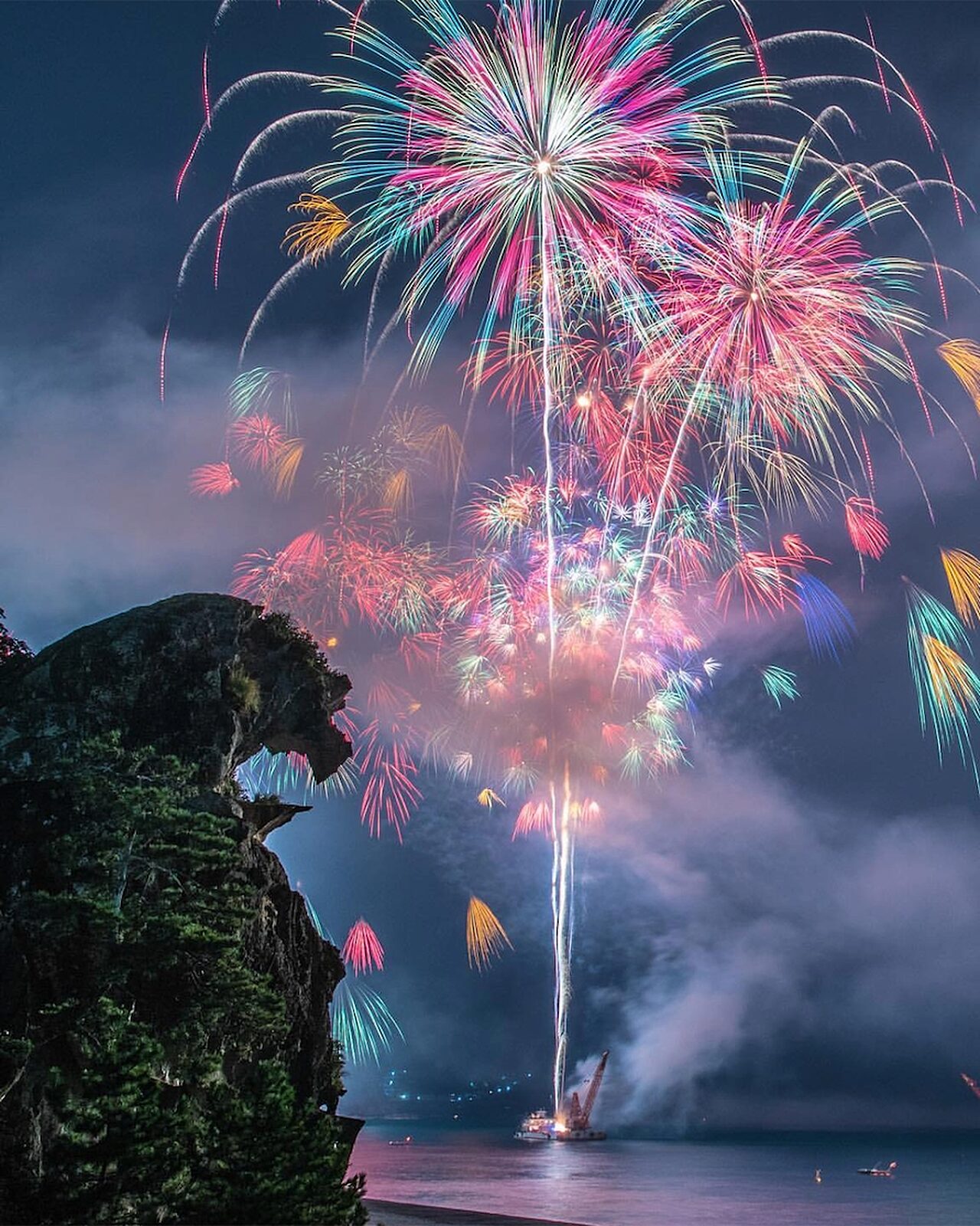 Kumano fireworks mikanino 2016