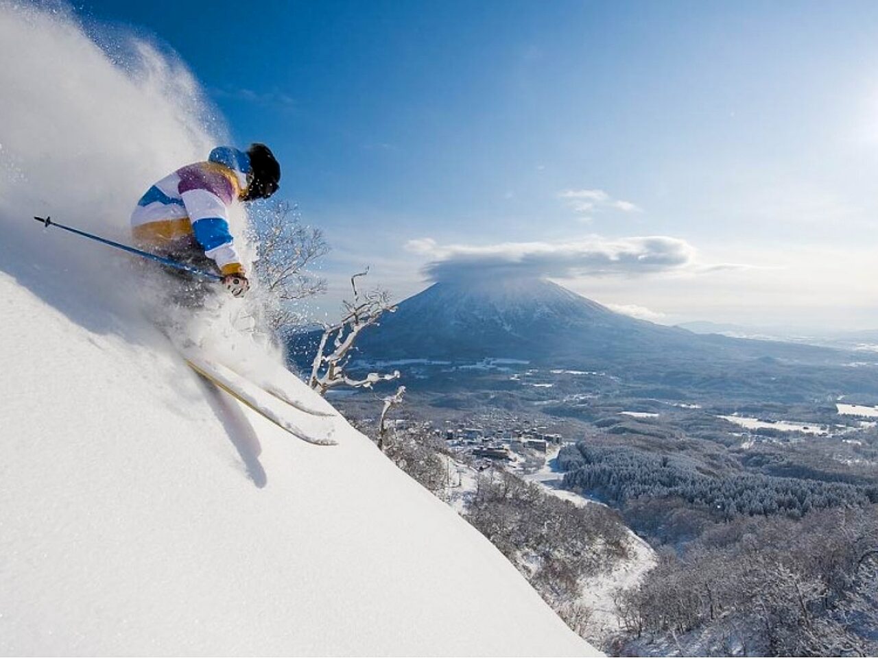 Skiing and snowboarding in Japan