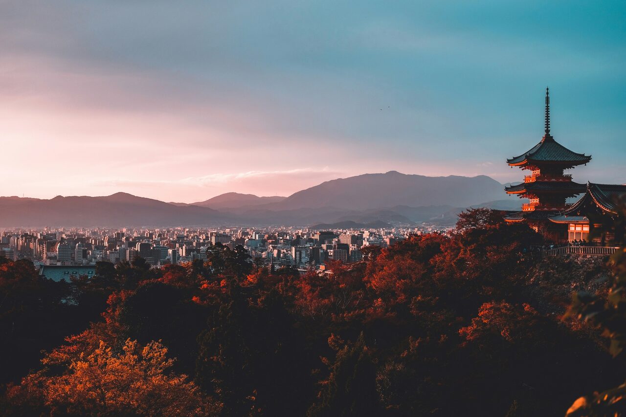 Kyoto skyline