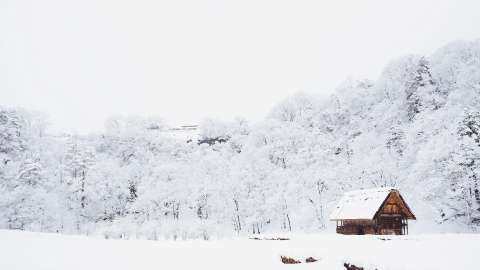 Gifu Snowy House unsplash