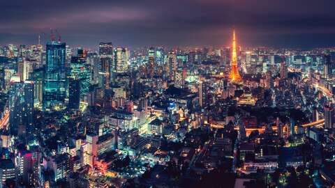 Tokyo city view