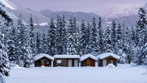 Winter Snow Homes