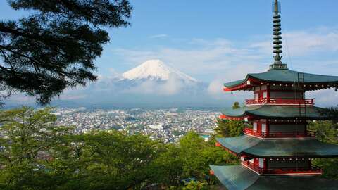 Fuji temple unsplash