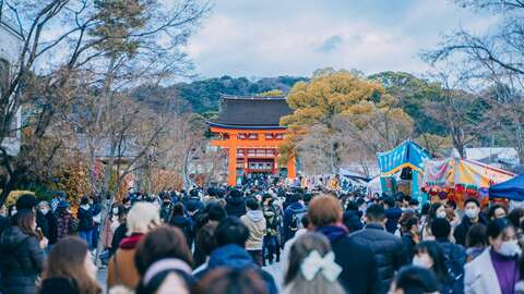 Kyoto crowds