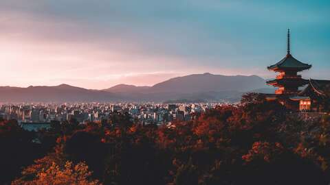 Kyoto skyline
