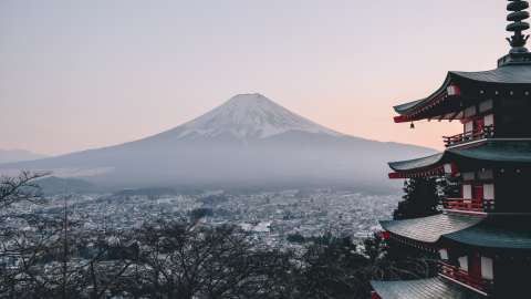 Winter shrine unsplash