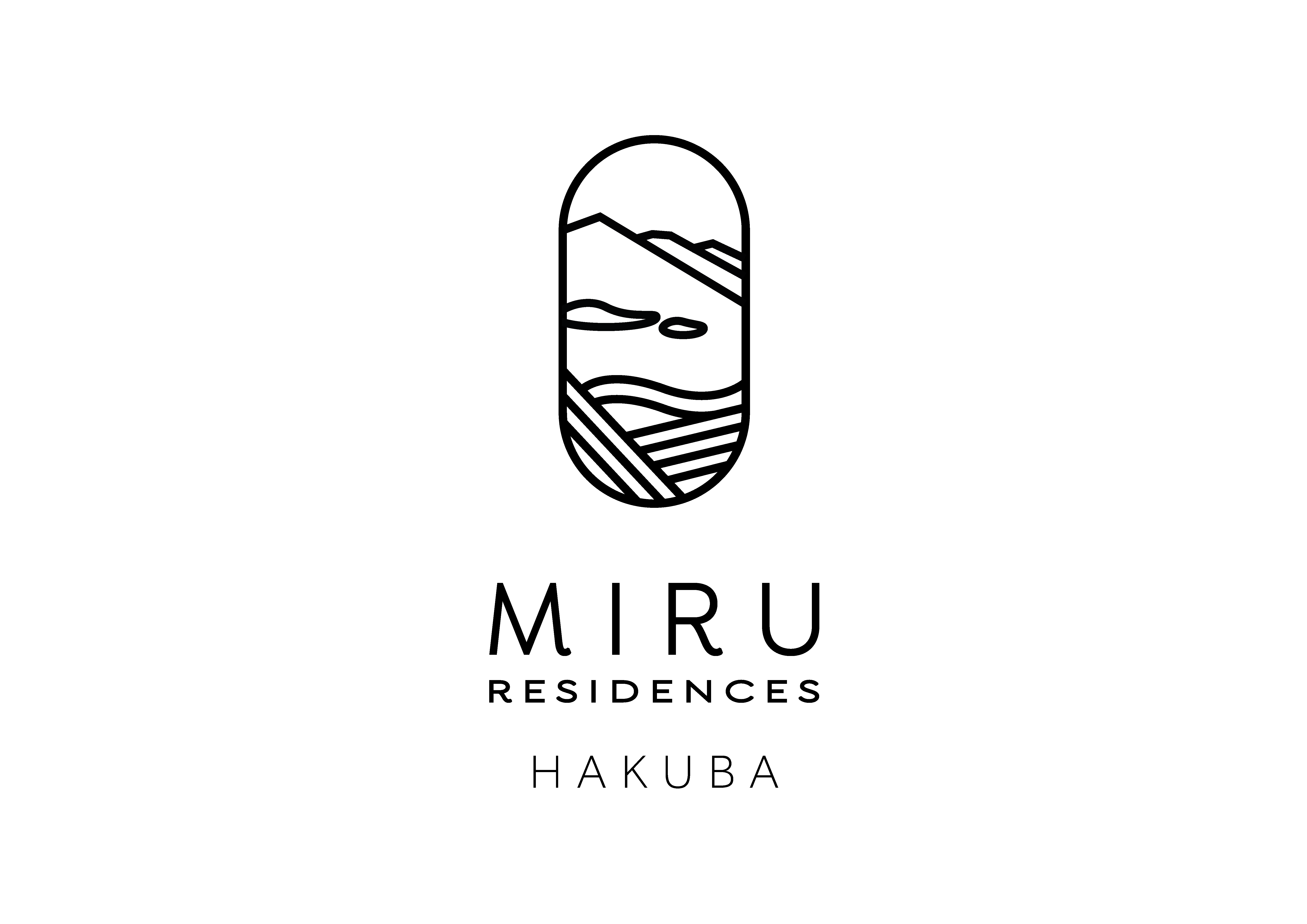 Miru Residences Hakuba Logos 20240828 Hakuba 01 Black logo