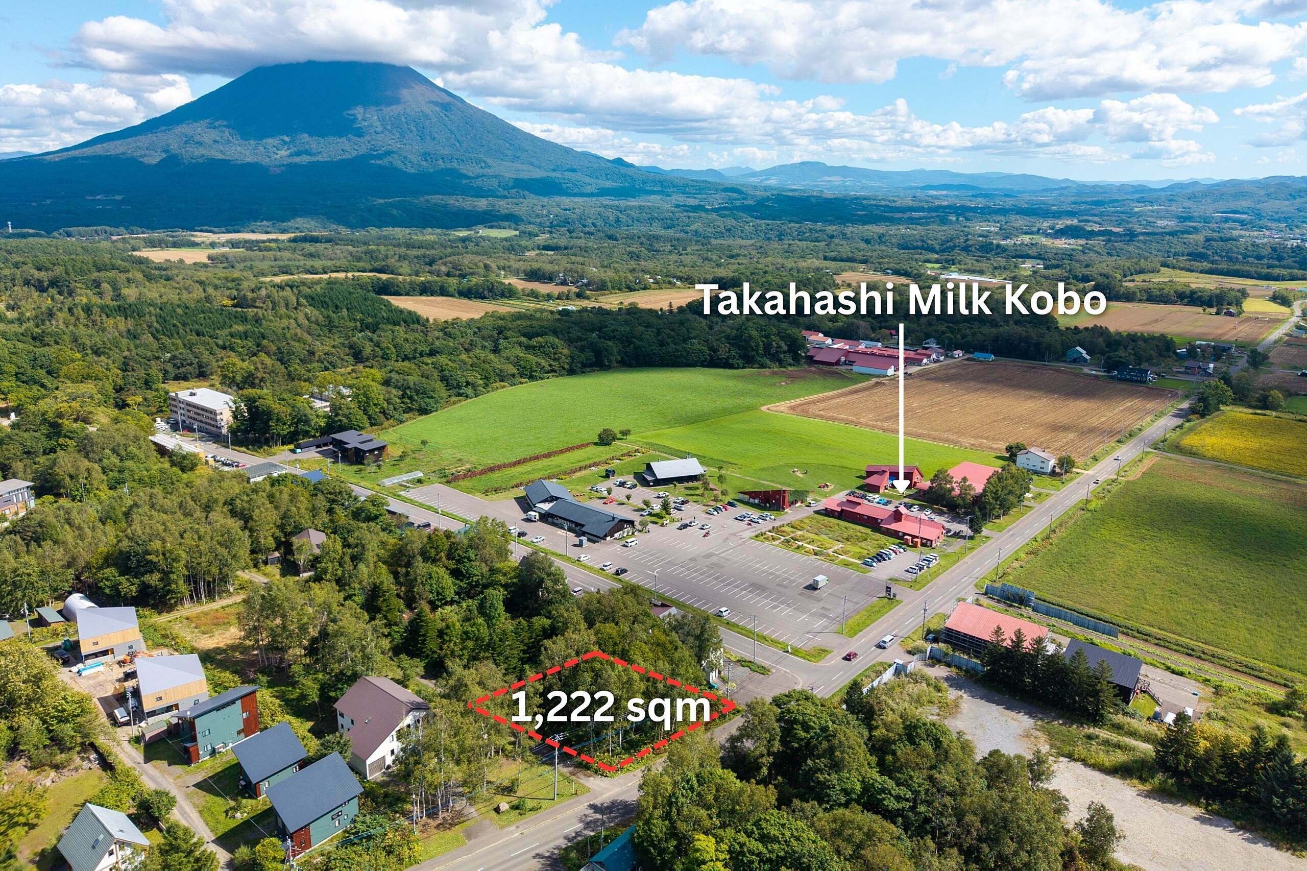 Niseko Higashiyama 1222 SQM Land near Niseko Village Resort
