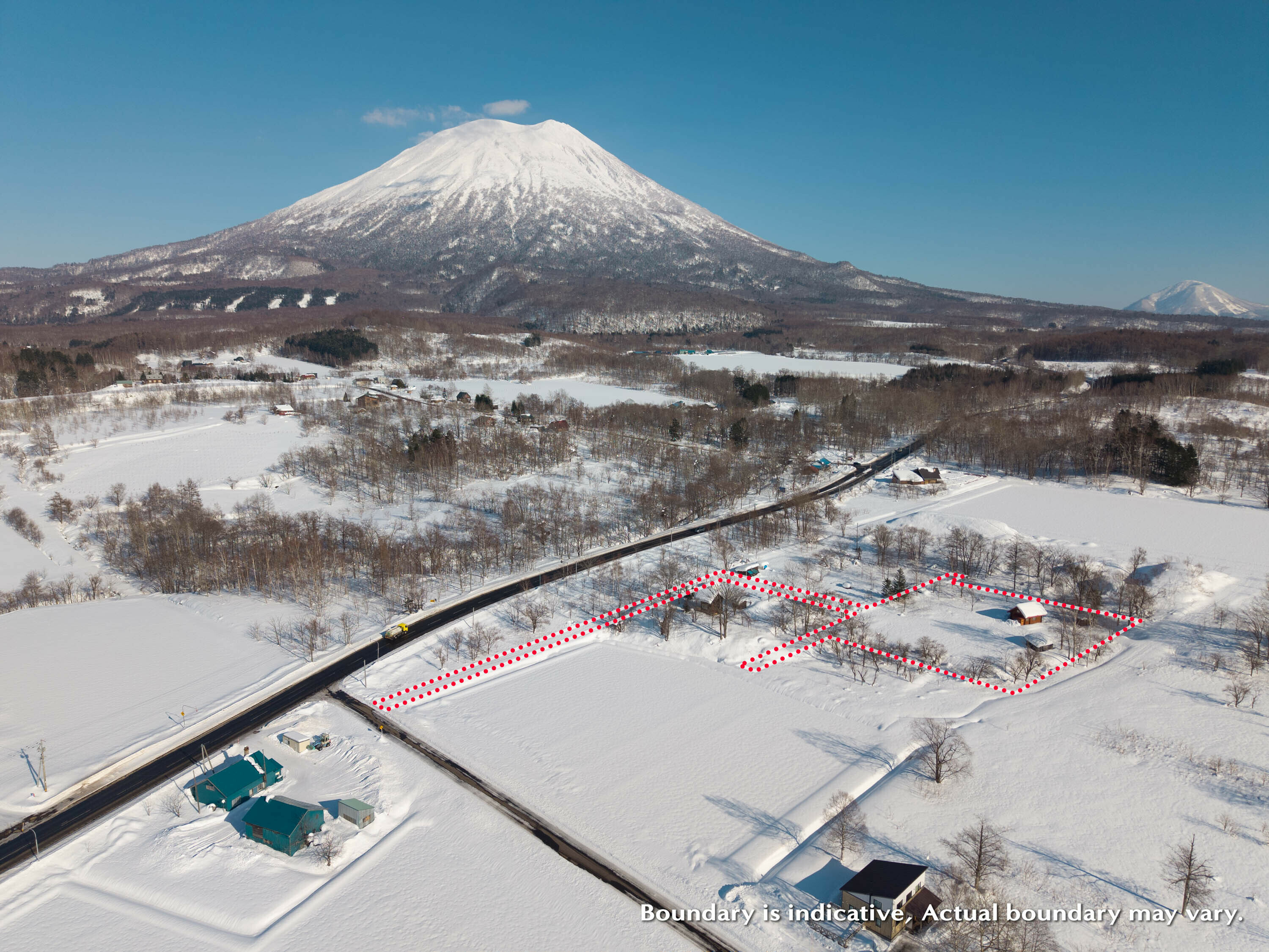 Kondo Niseko Mount Yotei View Land and Cabin