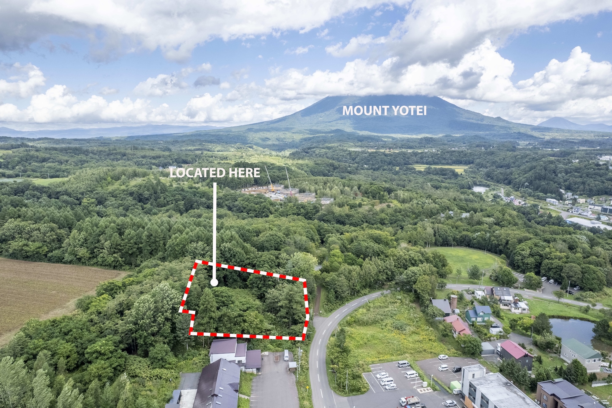 Soga Niseko 929 Tsubo Development Land with Mount Yotei and Ski Hill Views
