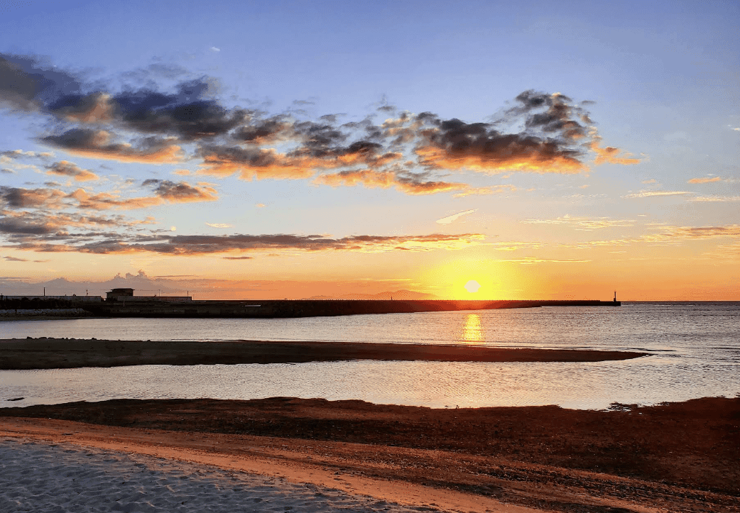 Residential Oceanfront Land in Awaji Island with Fantastic Seascape