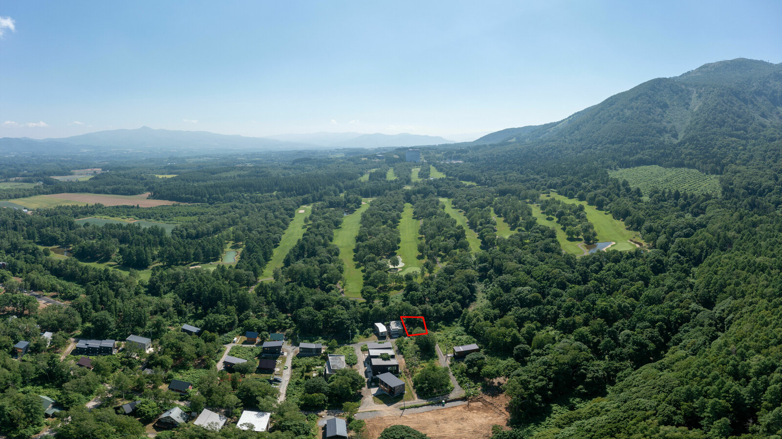 St Moritz Golf Course Land 13 Pano Line