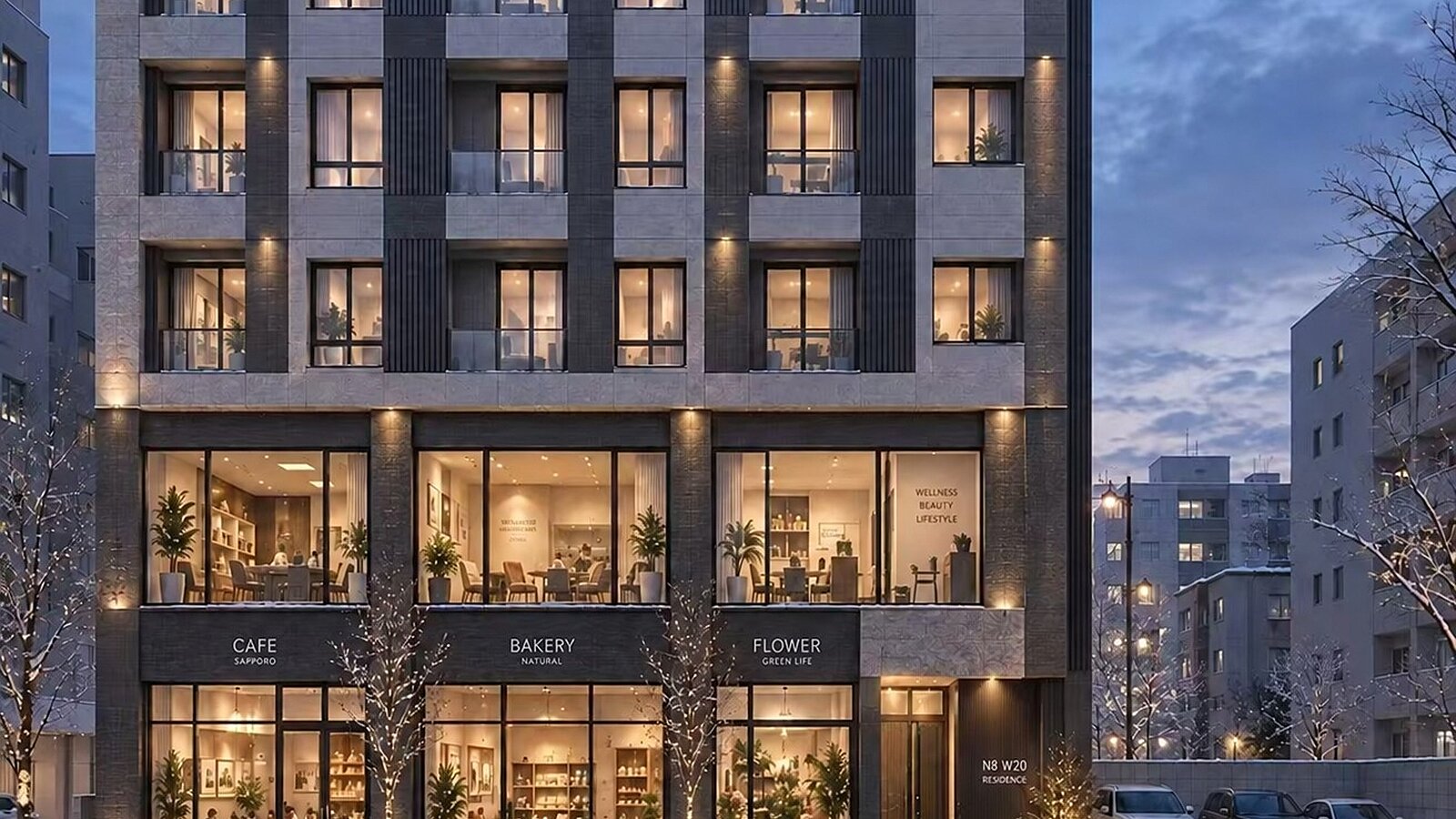 Uchi building render