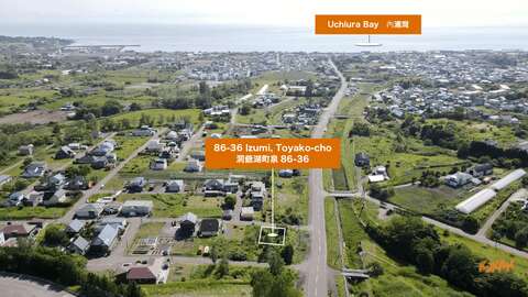 洞爺湖 公図 区画線 2