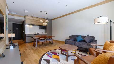 Living and dining
