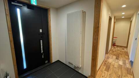 Yu no mori internal hall front door