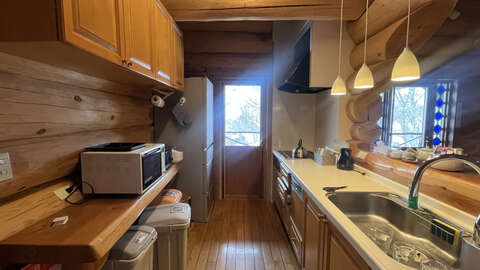 Hanazono Northhills Log House Interior 7