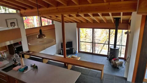 Hillside 2 BR Retreat with Forest Views in Kyu Karuizawa18