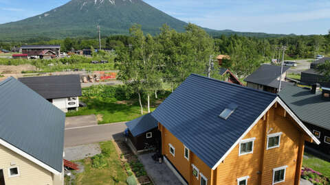 Hirafu Izumikyo Classic Log Home NRE aerial 10