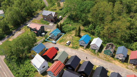 Kabayama Hirafu Ski Cabin aerial 2