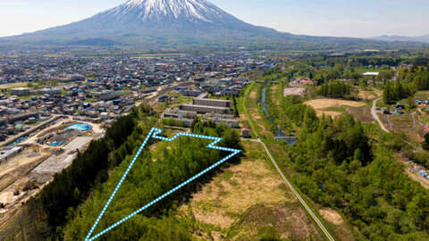 Kutchan Town 1 8 Hectare Development Site Aerial 3