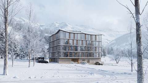 Miru Residences Hakuba Exterior Prefinal Photo realistic