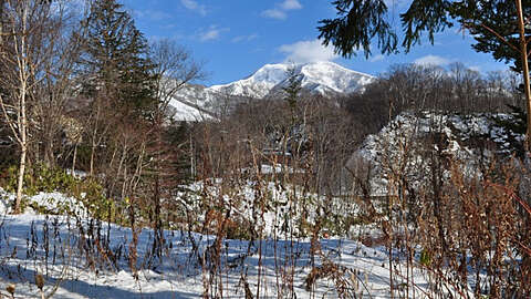 Moiwa Onsen Development Site Creek Winter