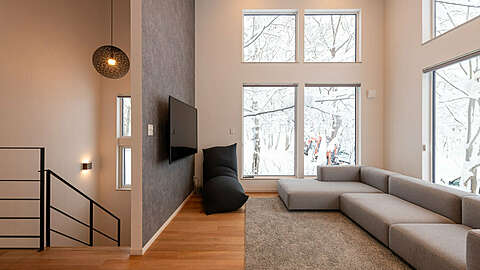 Moraine Chalet Niseko Lounge 1