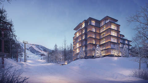 Niseko Kyo Facade Night FA low 1