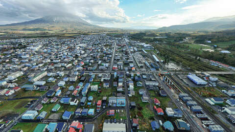 North Kutchan Town Apartment Building Aerial photos 06