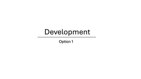 PWDS Dev plan 1
