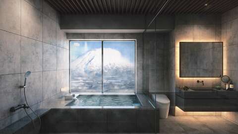 Powder Loft Niseko Interior Bathroom