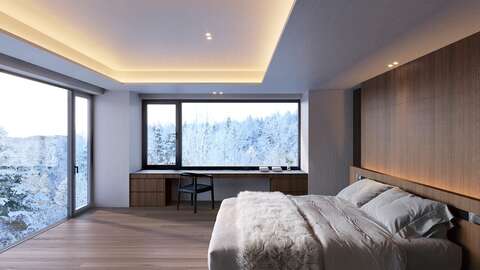 Powder Loft Niseko Interior Bedroom