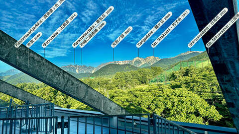 Hakuba tsugaike balcony terrain
