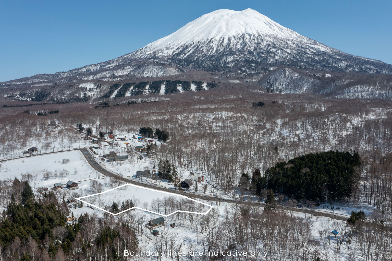 Large Kondo Plot with Mt Yotei Views
